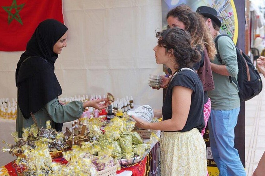 Organic Cosmetics Workshop and Visit of the Cooperative Bio Amina 1