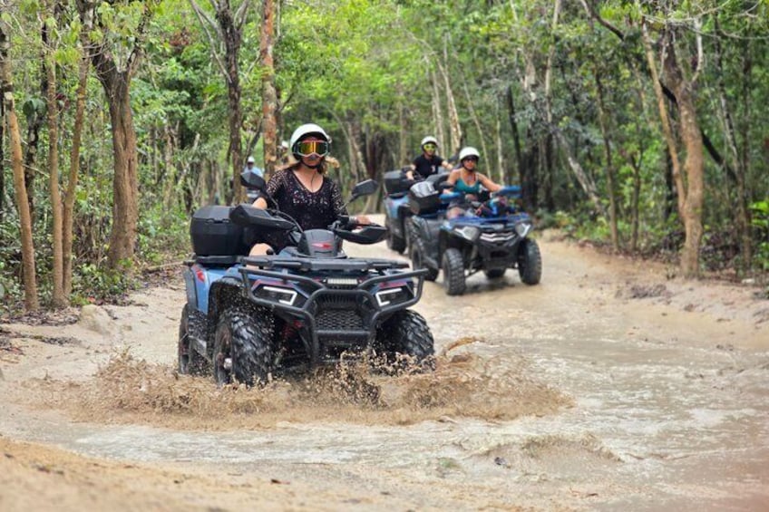 Jade Caverns and Mayan Village Cozumel ATV TOUR 2