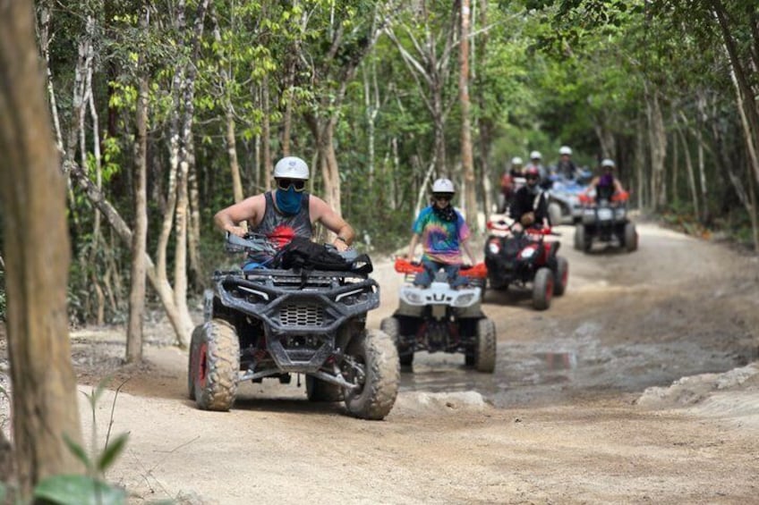 Jade Caverns and Mayan Village Cozumel ATV TOUR 5