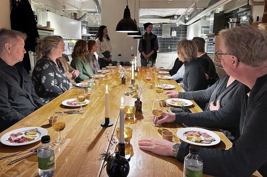 Sample traditional Swedish food and drinks 2