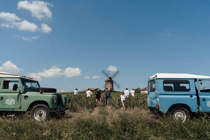 From Lyon: Beaujolais Private Half-Day Tour by Defender 1