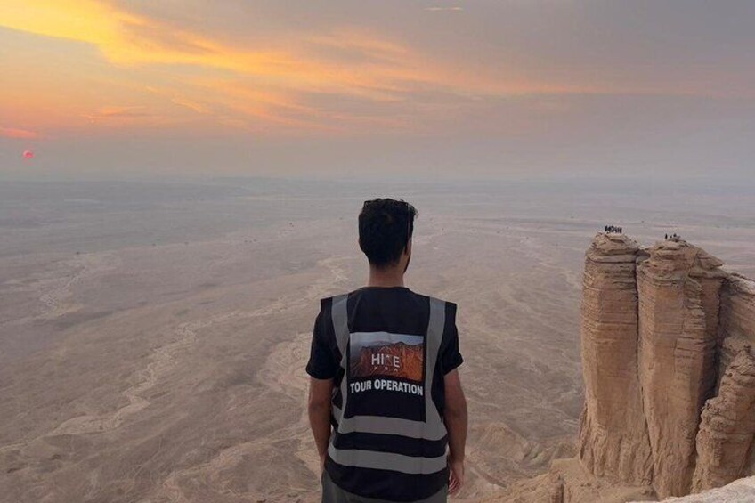 Edge of the World by 4x4 Car, Camels, Gazelles & Sunset 3