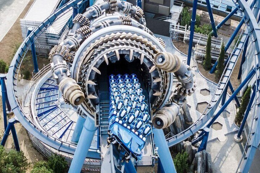 Join Autobot Coaster, for a once-in-a-lifetime ride through the massive Decepticon Driller to observe how it processes Energon. 4
