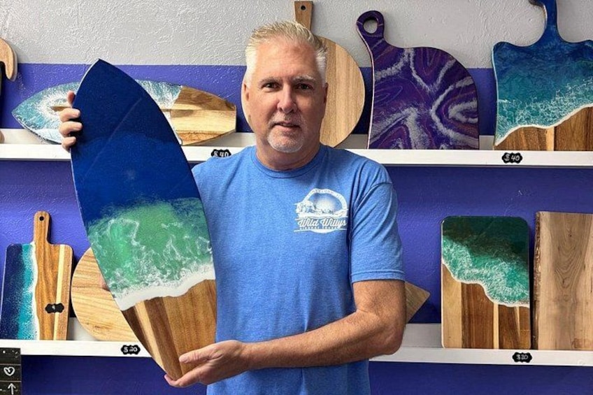 Siesta Key Epoxy Resin Workshop 4