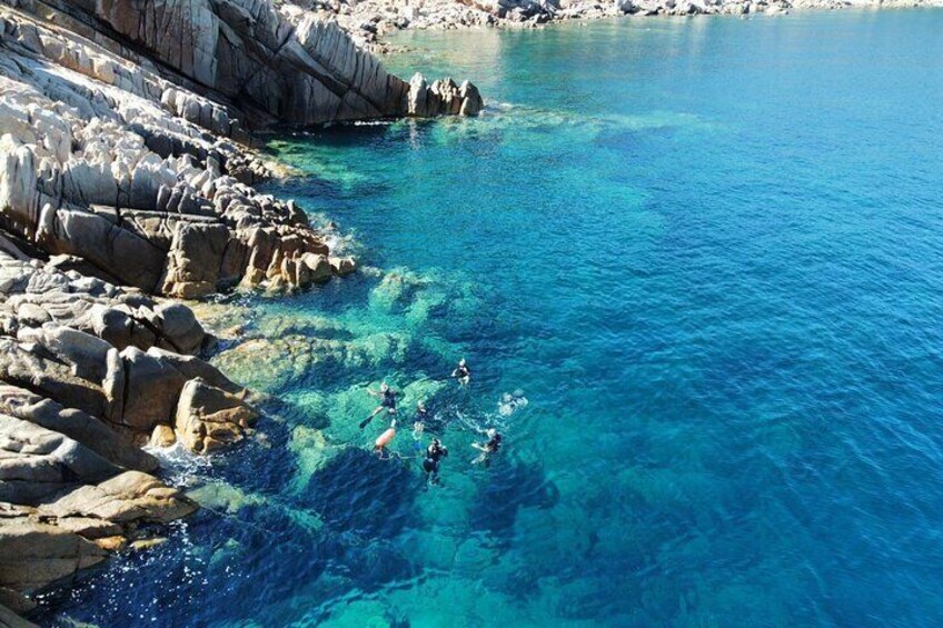 From San Teodoro: snorkeling to Molara pools at sunset 4