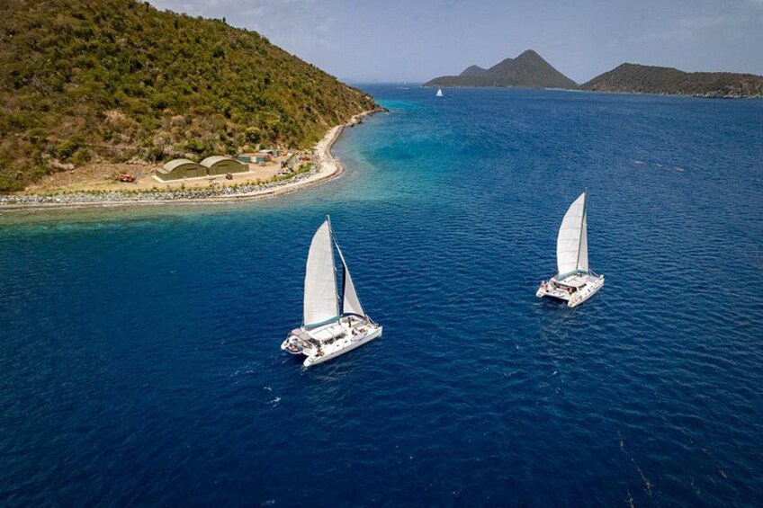 Jost Van Dyke - Sandy Spit & Soggy Dollar Sailing Tour in the BVI 2