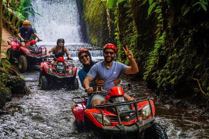 Ubud ATV Adventure Through Gorilla Statue, Tunnel, Jungle Trek 1