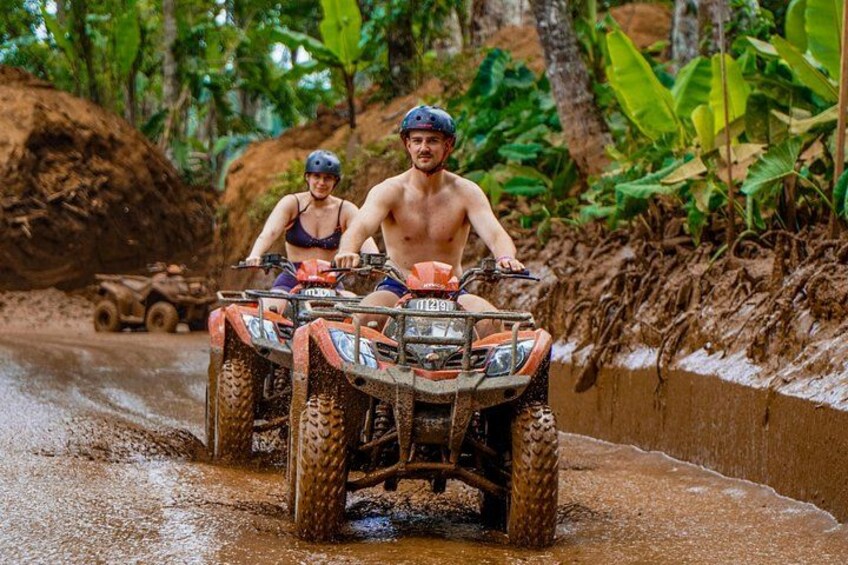 Ubud ATV Adventure Through Gorilla Statue, Tunnel, Jungle Trek 2