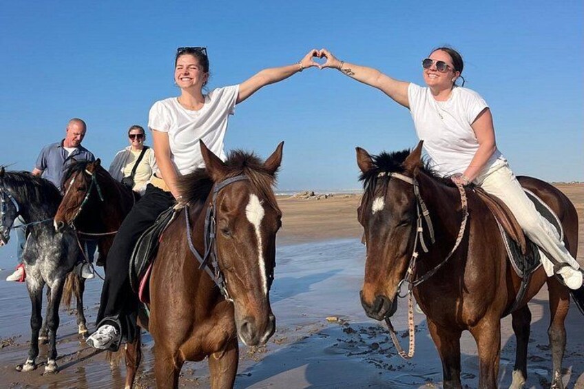 Casablanca Beach Horseback Riding Experience with Hotel Transfers 1