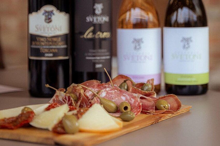 Montepulciano Wine Tasting with typical Tuscan Cold Cuts 1
