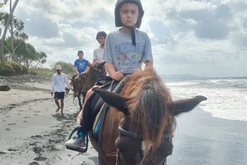 Horseback Riding on the Beach in Bali 5