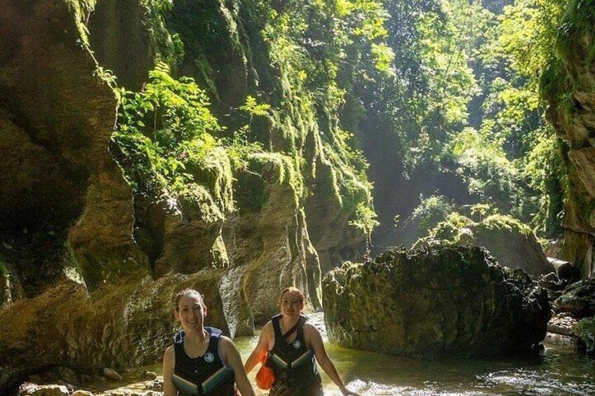 Cave, Waterfall and River Adventure in Charco Azul from San Juan 2