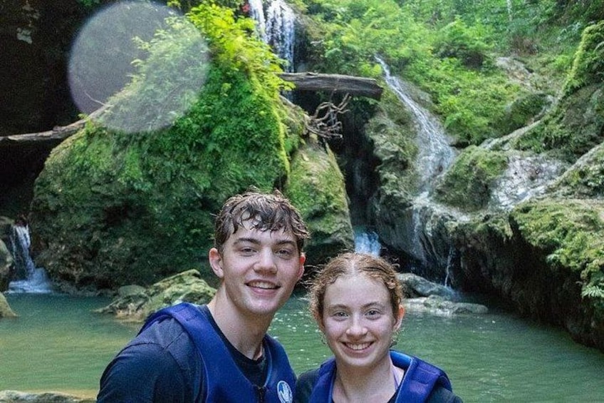 Cave, Waterfall and River Adventure in Charco Azul from San Juan 2