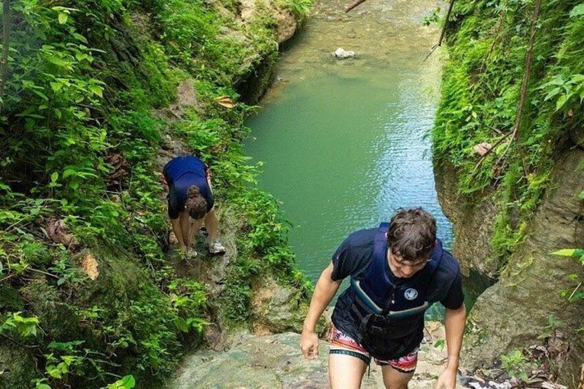 Cave, Waterfall and River Adventure in Charco Azul from San Juan 3