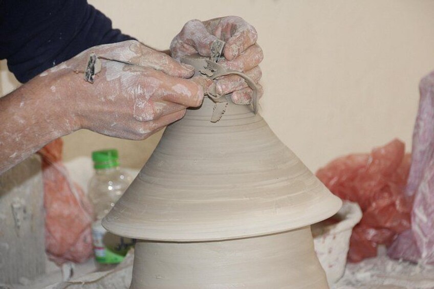 Shopping and Factory Tour of Pottery and Zellige Mosaics in Fes 4