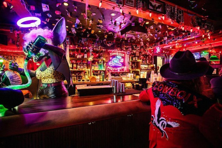 Meow Wolf's Radio Tave in Houston 2