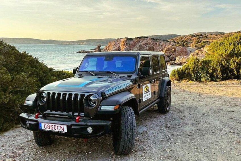 Milos Jeep Sunset Adventure: Off-Road & Hidden Hilltop Gems 3