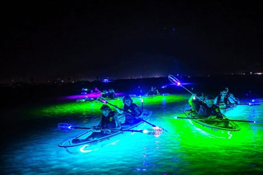 GlowRow Glowing Kayak Tour Port Aransas - Lighthouse Lakes 2