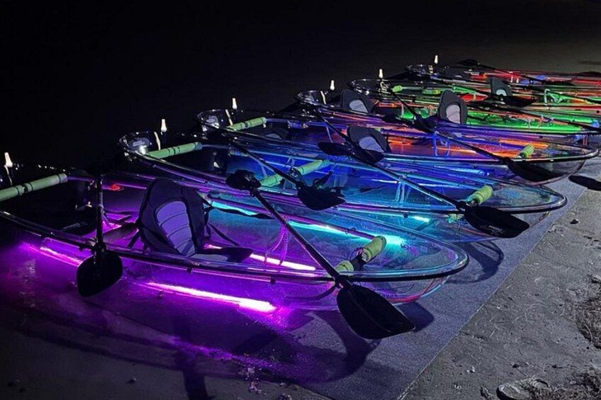 GlowRow Glowing Kayak Tour Port Aransas - Lighthouse Lakes 2