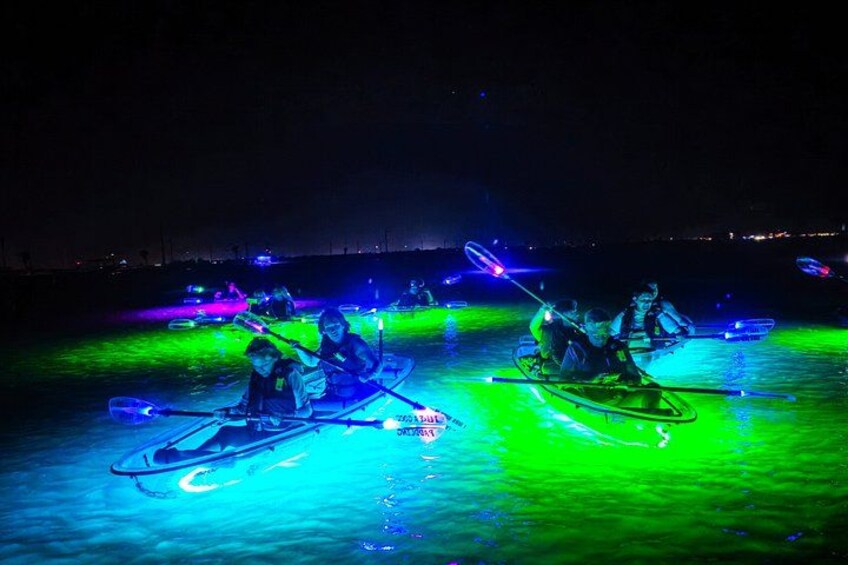 GlowRow Glowing Kayak Tour Port O'Connor - Bar Room Bay 2