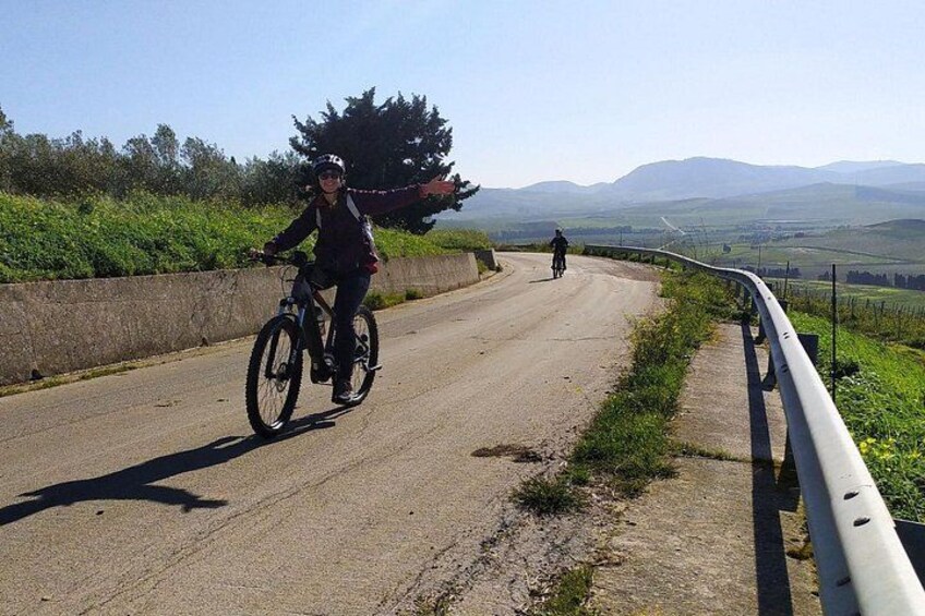 From Castellammare to Scopello e bike tour 4