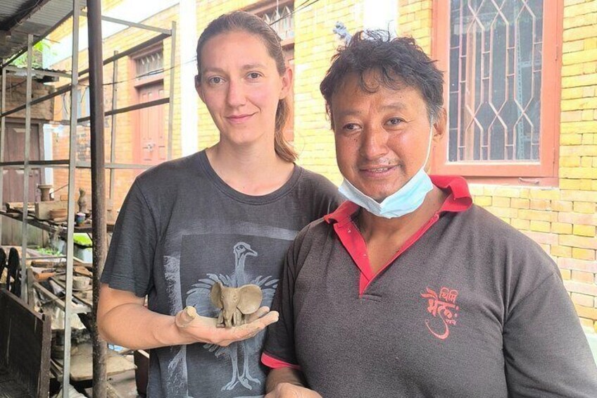 Pottery Making Workshop in Lalitpur Nepal 1