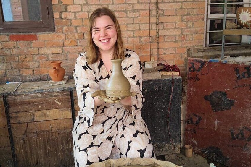 Pottery Making Workshop in Lalitpur Nepal 2