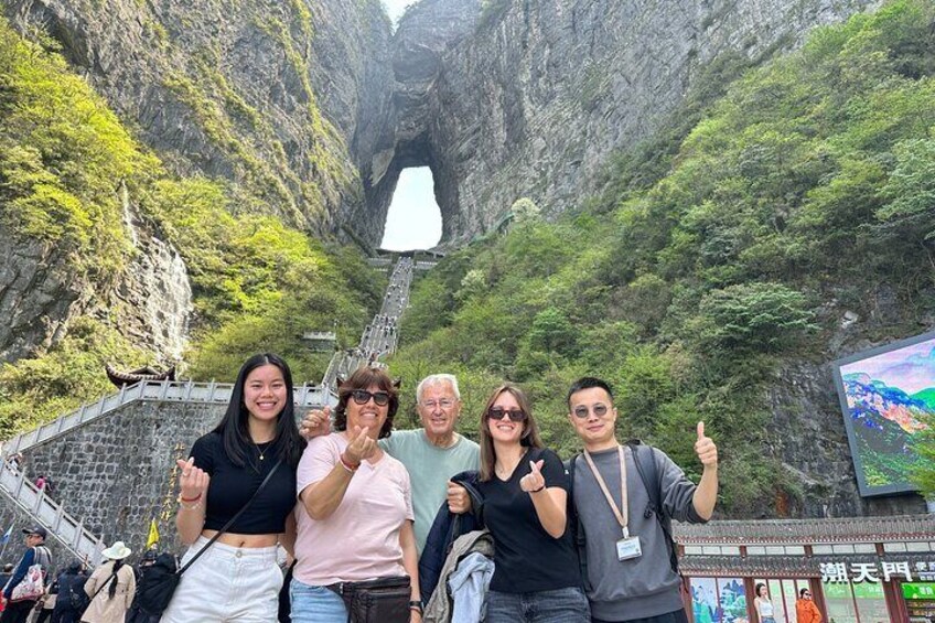 Classic Private one Day Tour for Glass Bridge & Tianmen Mount 1