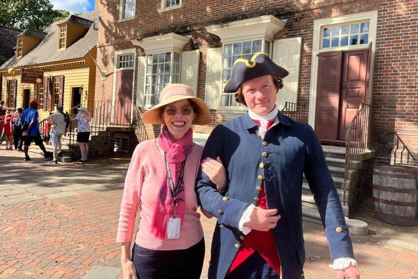 We might bump into reenactors portraying our Founding Father, including our new friend, the brilliant Thomas Jefferson! 2