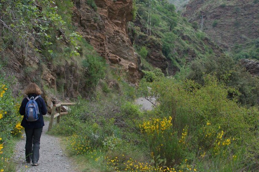 Hiking in Sierra Nevada: Caves, Bridges, and Natural Pool 2