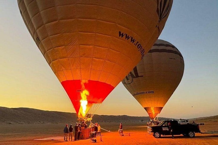 Private Hot Air Baloon with Watching Sunrise and Wadi Bani Khalid 1