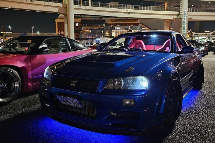 Nissan Skyline GT-R R34 at Daikoku PA JDM Meet 1