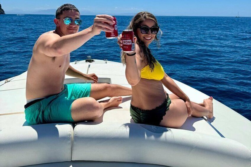 Private boat tour to Capri from Amalfi Coast. Drinks included 5