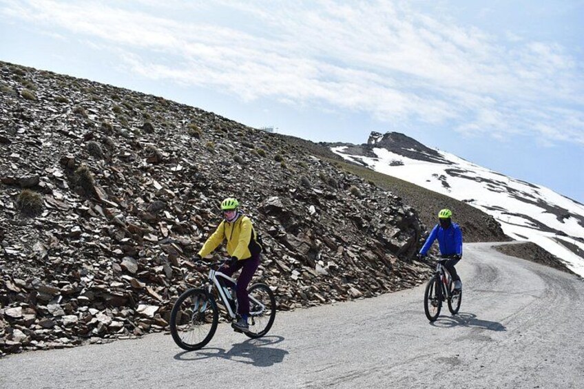Adventure in e-MTB: Challenge Pico Veleta at 3398m altitude 2