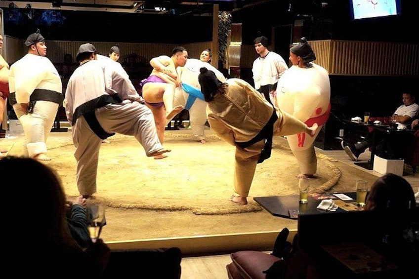Tokyo Luxury Sumo Experience with Deluxe Japanese Cuisine 2