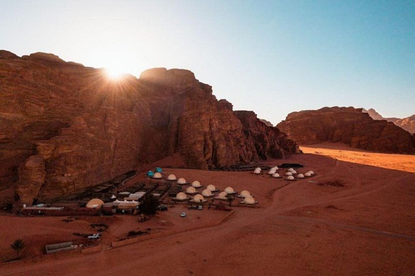 Wadi Rum Full-Day Jeep Tour and Overnight Bedouin Camp Experience 4
