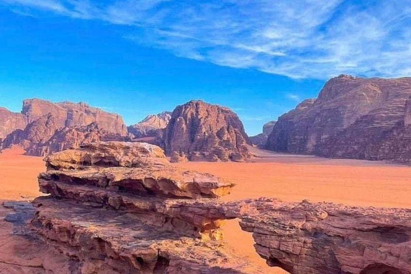 Wadi Rum Full-Day Jeep Tour and Overnight Bedouin Camp Experience 3