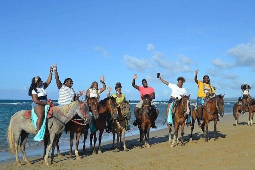 Horseback riding in puerto plata 1