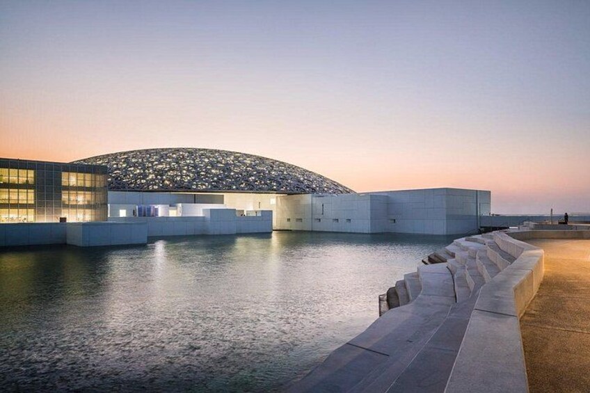 Sheikh Zayed Grand Mosque with Louver Museum Tickets 1