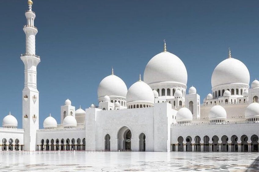 Sheikh Zayed Grand Mosque with Louver Museum Tickets 2