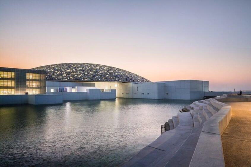 Sheikh Zayed Grand Mosque with Louver Museum Tickets 1