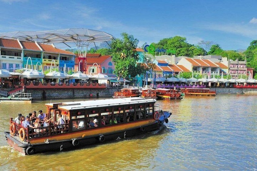 Singapore River Cruise at Clark Quay Jetty Singapore 2