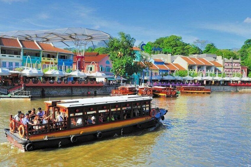 Singapore River Cruise at Clark Quay Jetty Singapore 2