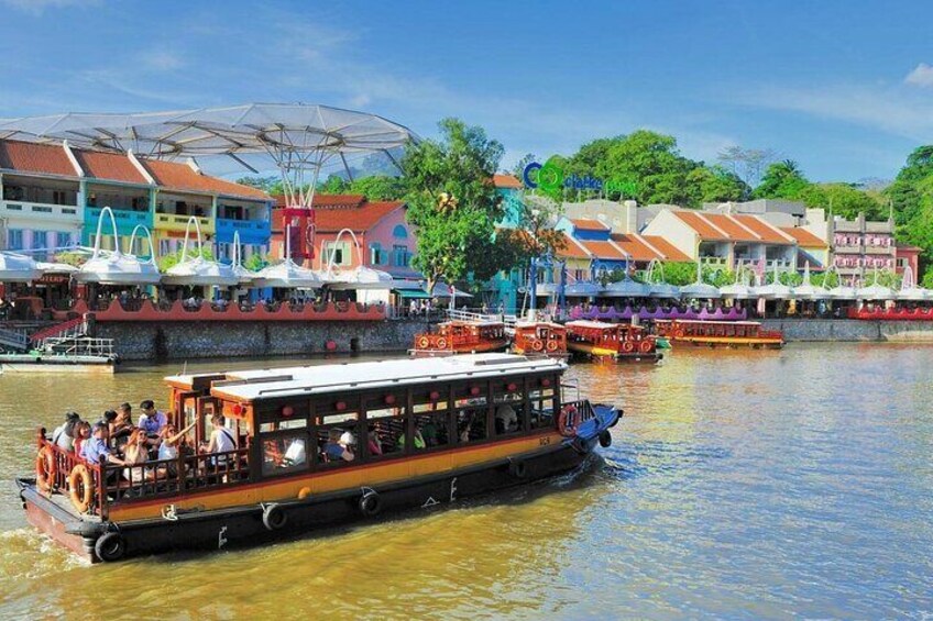 Singapore River Cruise at Clark Quay Jetty Singapore 2