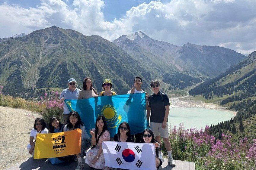 Big Almaty Lake transfer directly to the lake. No hiking 3