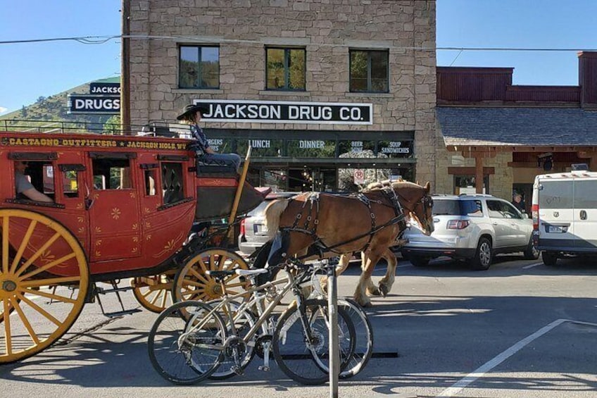 Stage coach at Jackson drug 4