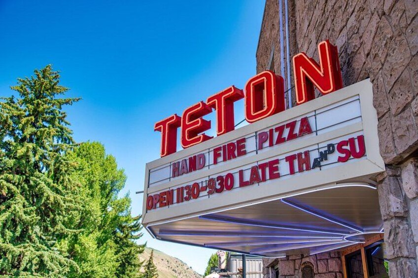 teton theater pizza 2