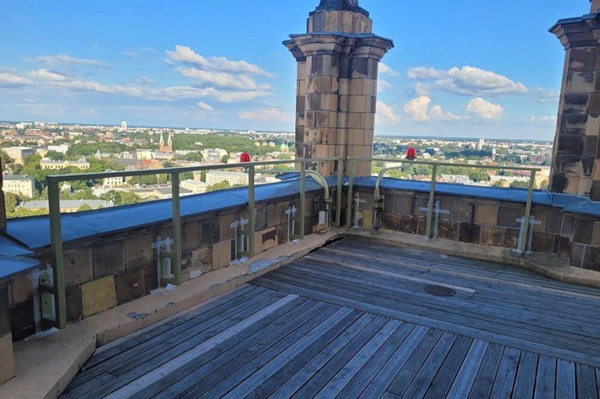 Panorama Riga top view of Riga City 2