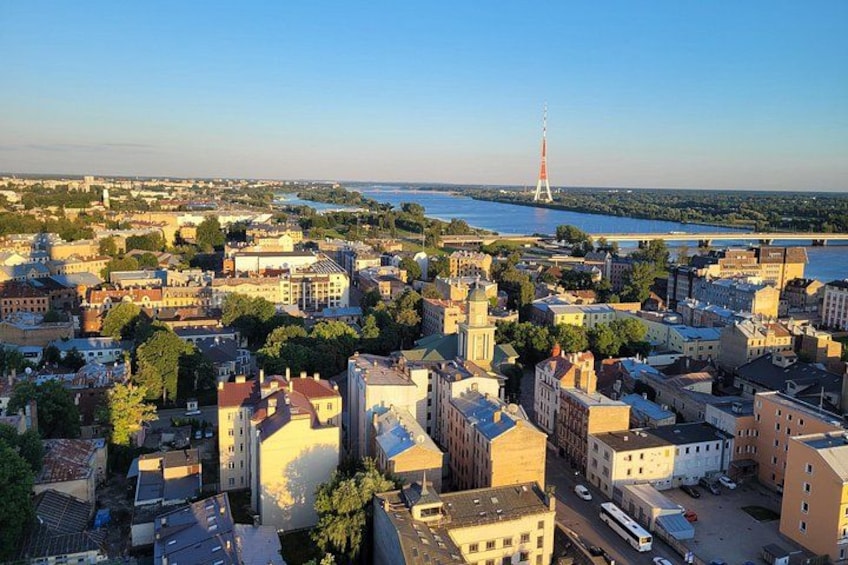 Panorama Riga top view of Riga City 5