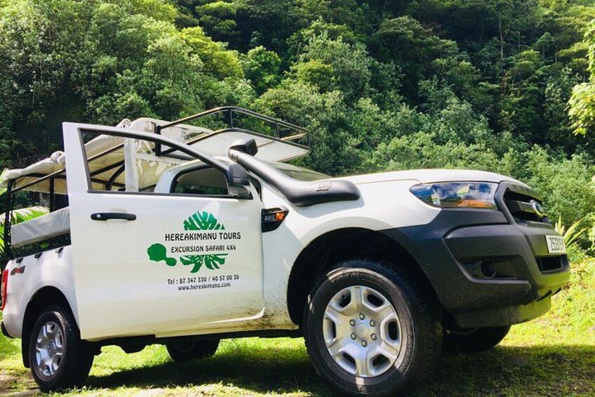 4x4 Safari HEREAKIMANU Tour in the Heart of Tahiti 2